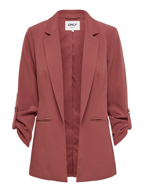 ONLY ONLY Blazer 'ONLKayle-Orleen'  pastelno rdeča