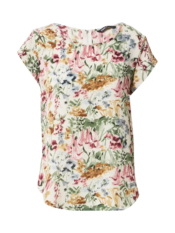 ONLY ONLY Bluza  golobje modra / oker / zelena / roza / volneno bela