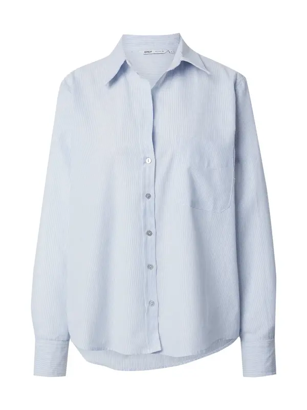ONLY ONLY Bluza 'ONLAlina'  svetlo modra / bela