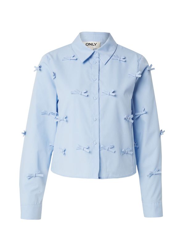 ONLY ONLY Bluza 'ONLBOWY'  svetlo modra