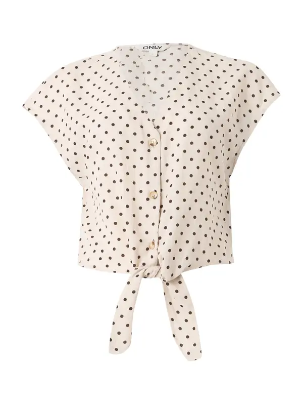 ONLY ONLY Bluza 'ONLEmmia'  ecru / črna