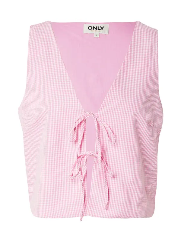 ONLY ONLY Bluza 'ONLFILUCCA'  svetlo roza / bela