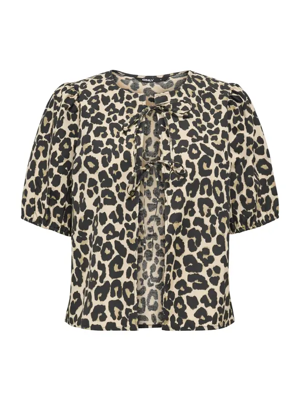 ONLY ONLY Bluza 'ONLJENNA'  bež / pesek / črna
