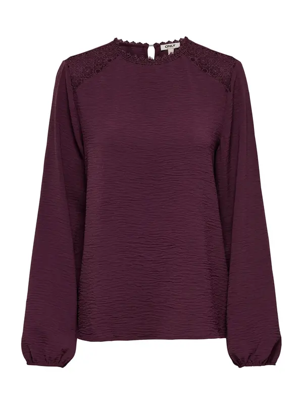 ONLY ONLY Bluza 'ONLKATCHA'  vinsko rdeča