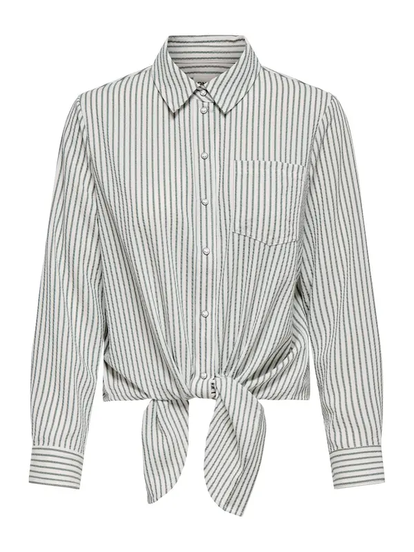 ONLY ONLY Bluza 'ONLLECEY'  siva / bela