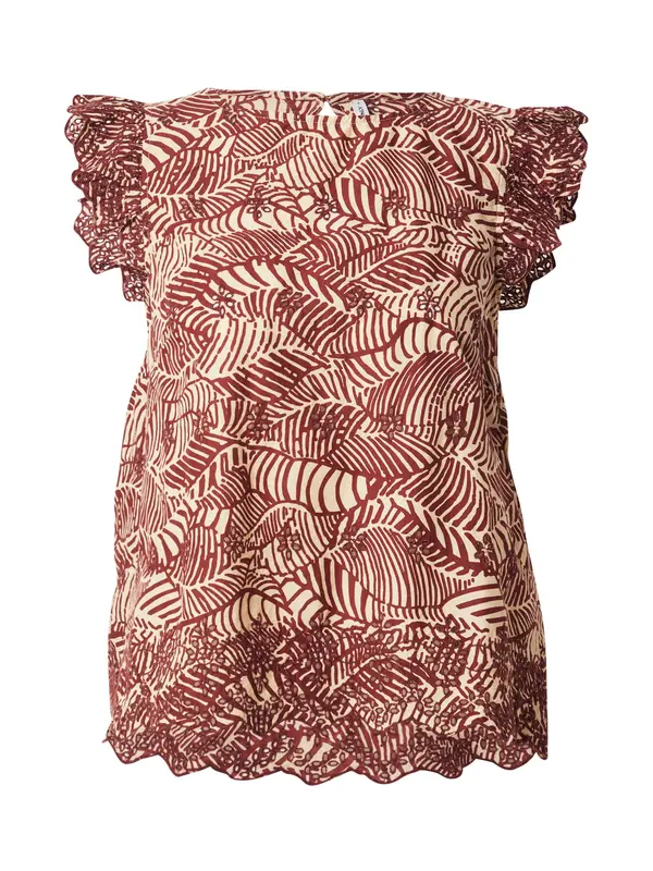 ONLY ONLY Bluza 'ONLLOU'  rjasto rjava / kapučino