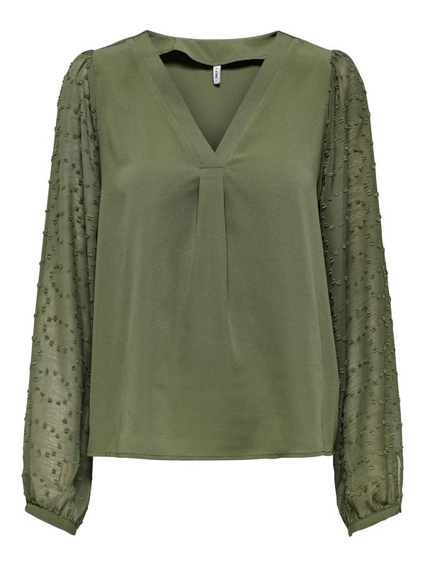 ONLY ONLY Bluza 'ONLMASJA'  oliva