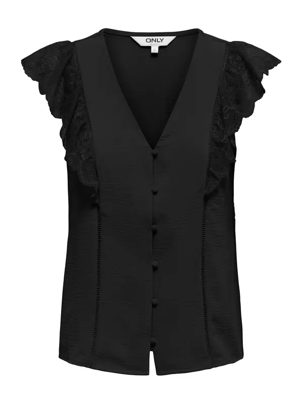 ONLY ONLY Bluza 'ONLMETTE'  črna