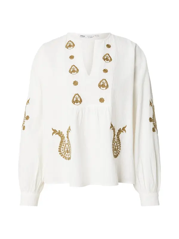 ONLY ONLY Bluza 'ONLMOON'  oliva / bela