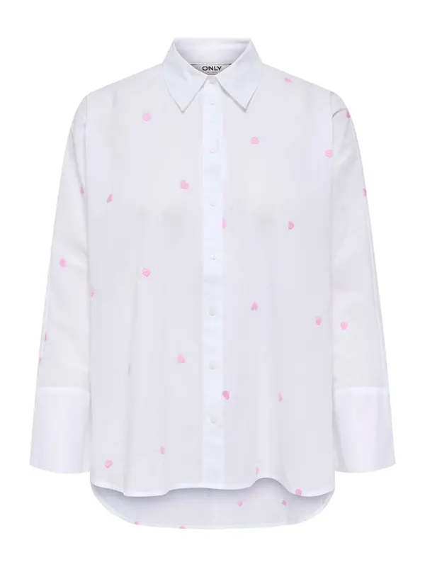 ONLY ONLY Bluza 'ONLNEW LINA GRACE'  eozin / bela