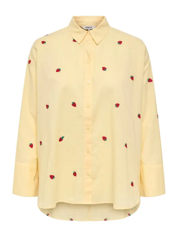 ONLY ONLY Bluza 'ONLNew Lina Grace'  rumena / zelena / rdeča
