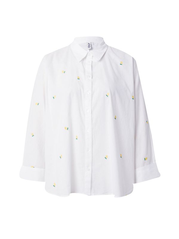 ONLY ONLY Bluza 'ONLNew Lina'  rumena / zelena / bela