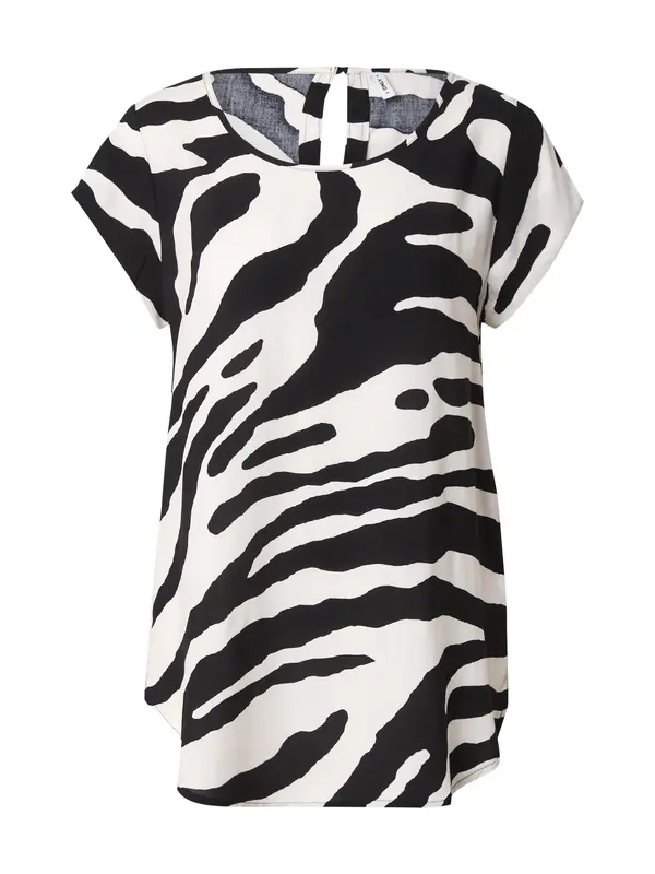 ONLY ONLY Bluza 'ONLNOVA'  črna / bela