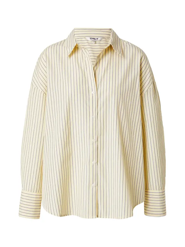 ONLY ONLY Bluza 'ONLOregon Alva'  pastelno modra / temno modra / svetlo rumena