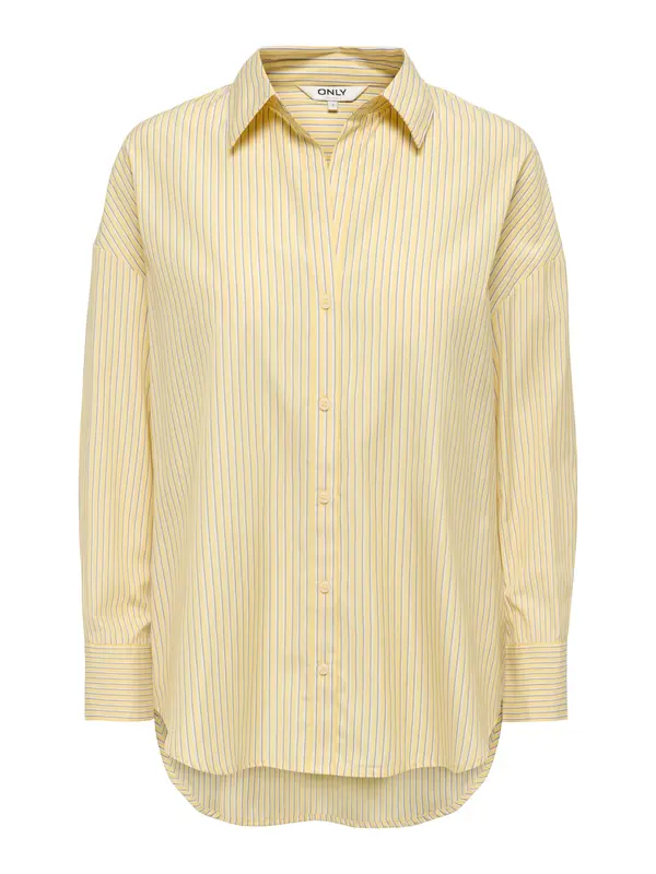 ONLY ONLY Bluza 'ONLOREGON ALVA'  rumena / bela