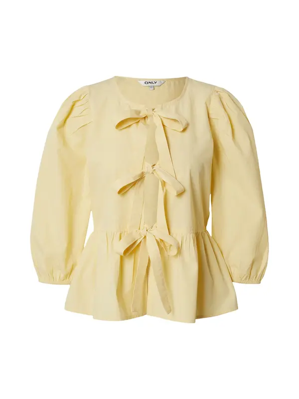 ONLY ONLY Bluza 'ONLRANINA'  svetlo rumena