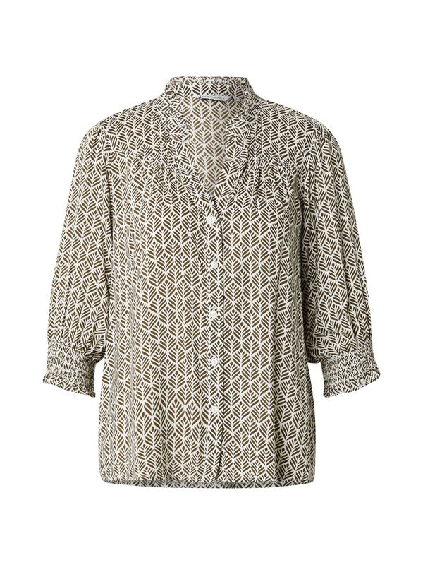 ONLY ONLY Bluza 'ONLRAYA'  rjava / bela