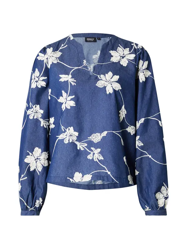 ONLY ONLY Bluza 'ONLSAKA'  temno modra / bela