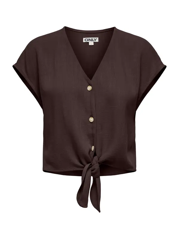 ONLY ONLY Bluza 'ONLSiesta'  temno rjava