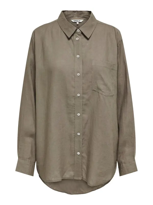 ONLY ONLY Bluza 'ONLTokyo'  čokolada