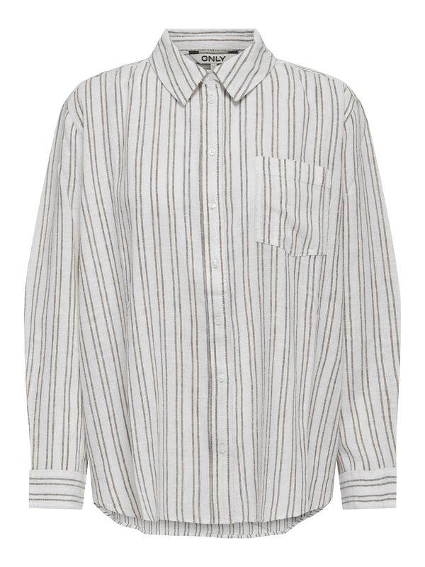 ONLY ONLY Bluza 'ONLTokyo'  kamen / bela