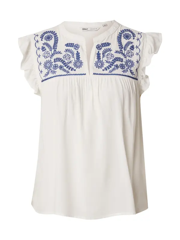 ONLY ONLY Bluza 'ONLVestine'  modra / bela