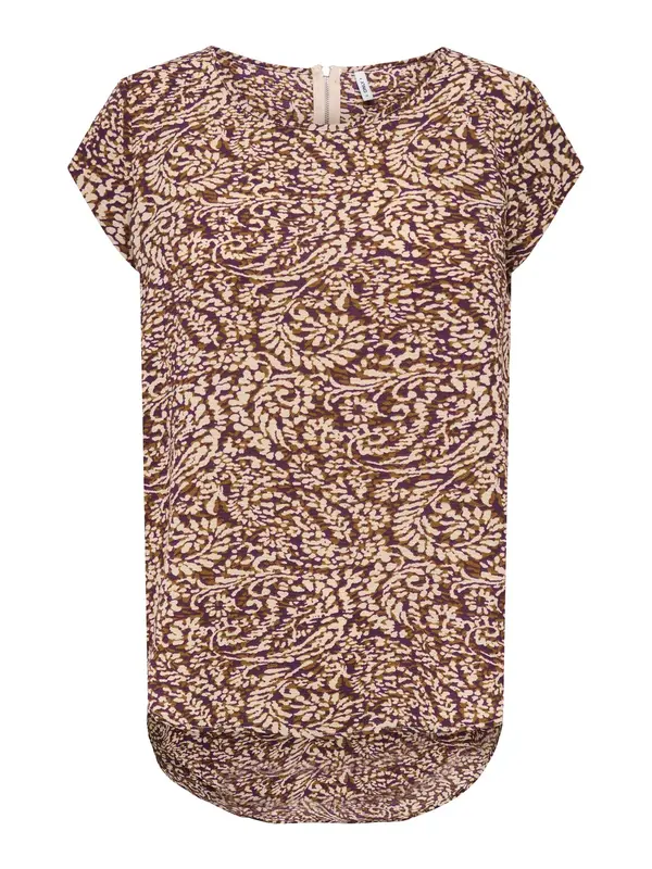 ONLY ONLY Bluza 'ONLVic'  kremna / oliva / bordo