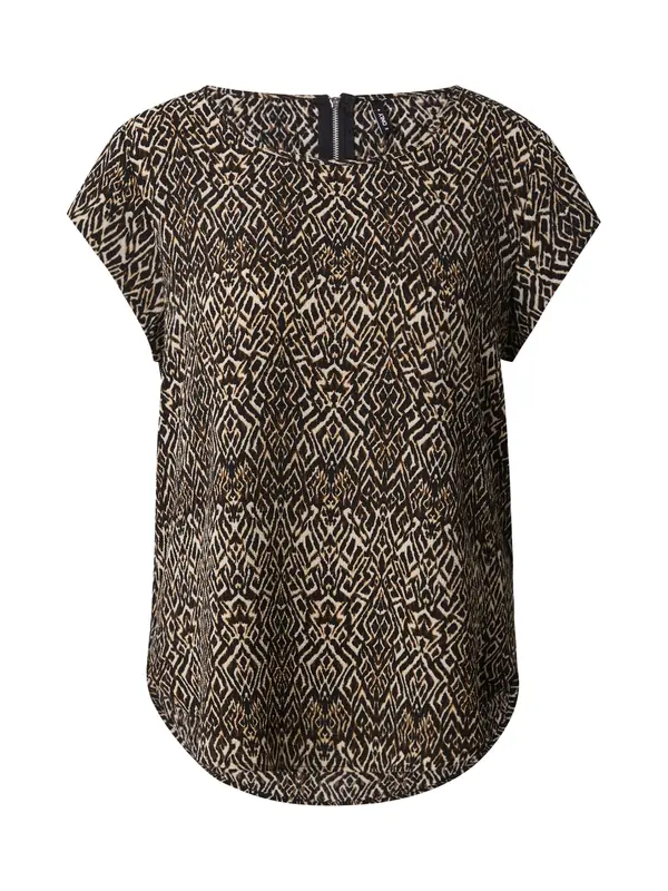 ONLY ONLY Bluza 'ONLVic'  kremna / rjava / črna