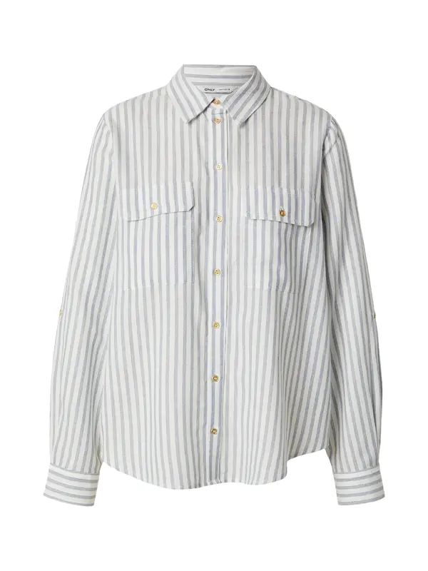ONLY ONLY Bluza 'ONLWENDY'  svetlo modra / bela