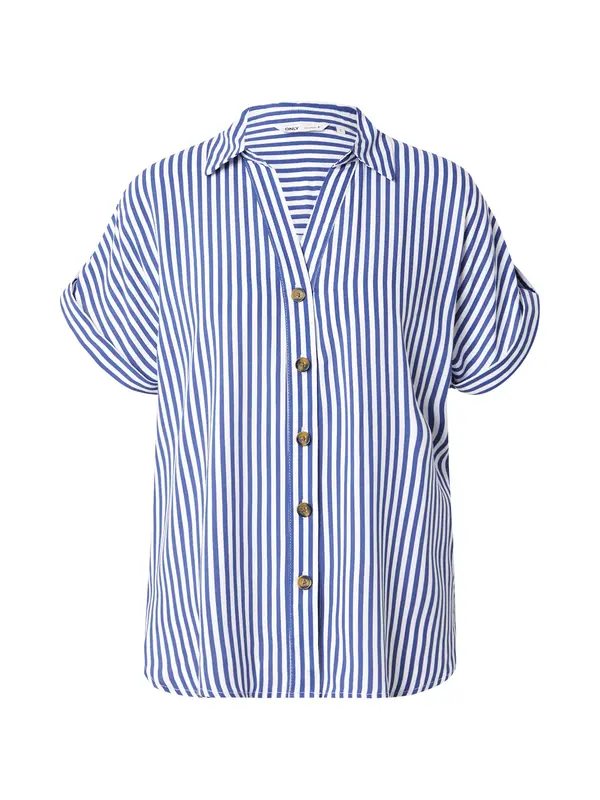 ONLY ONLY Bluza 'ONLYasmin'  temno modra / bela
