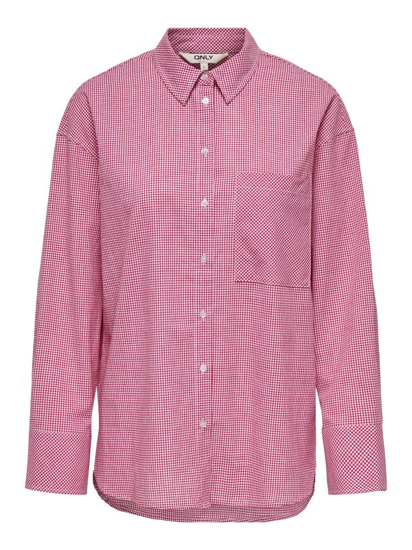 ONLY ONLY Bluza 'ONLYVETTE'  rdeča / bela