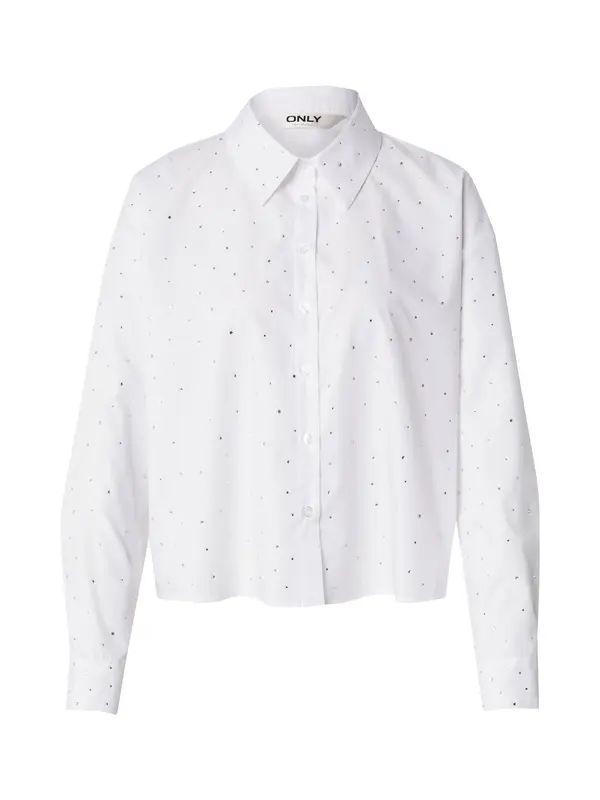 ONLY ONLY Bluza  srebrna / bela