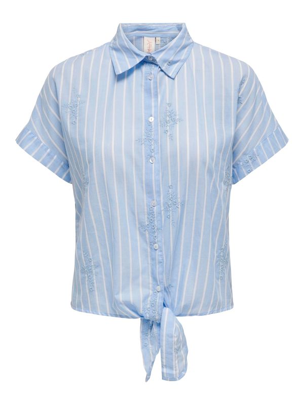 ONLY ONLY Bluza 'Tuni'  svetlo modra / bela