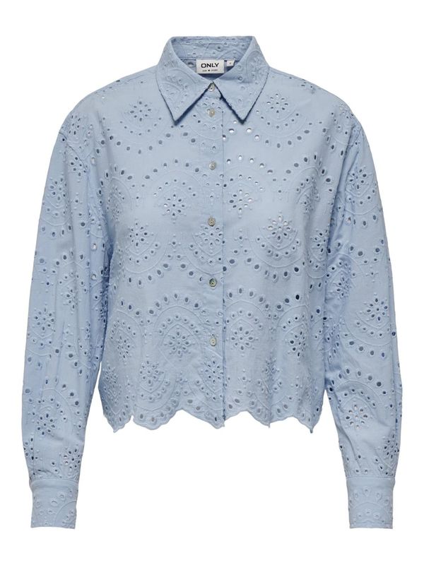 ONLY ONLY Bluza 'Valais'  svetlo modra