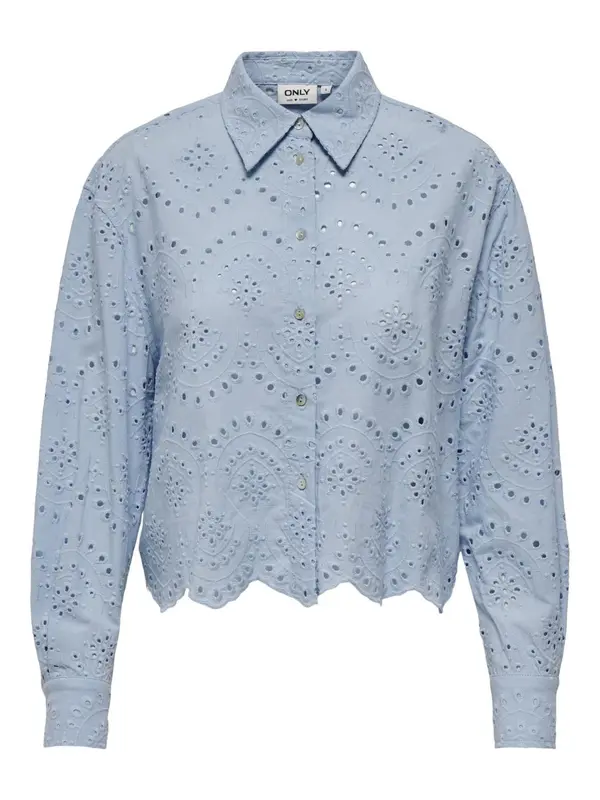 ONLY ONLY Bluza 'Valais'  svetlo modra