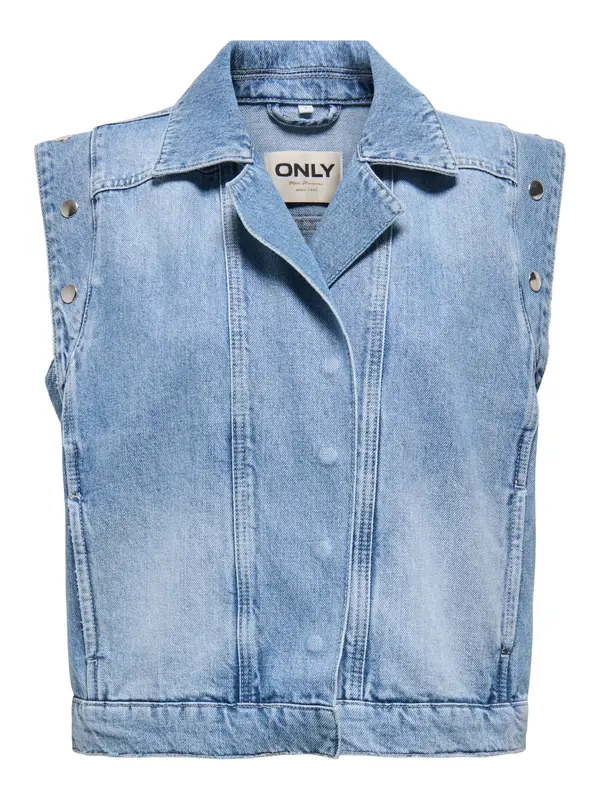 ONLY ONLY Brezrokavnik 'ONLFinely'  moder denim