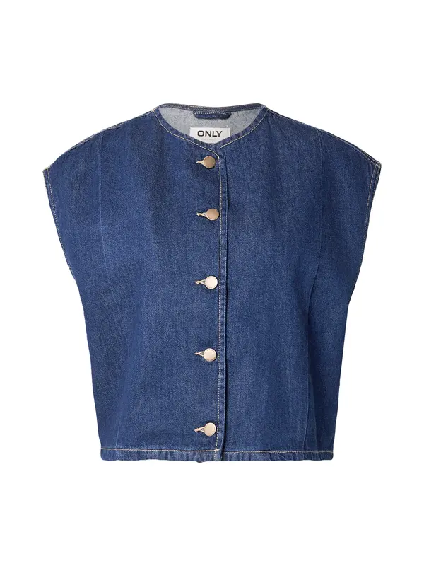 ONLY ONLY Brezrokavnik 'ONLSADIE'  moder denim