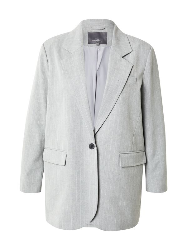 ONLY Carmakoma ONLY Carmakoma Blazer 'CARBRIE'  siva / bela