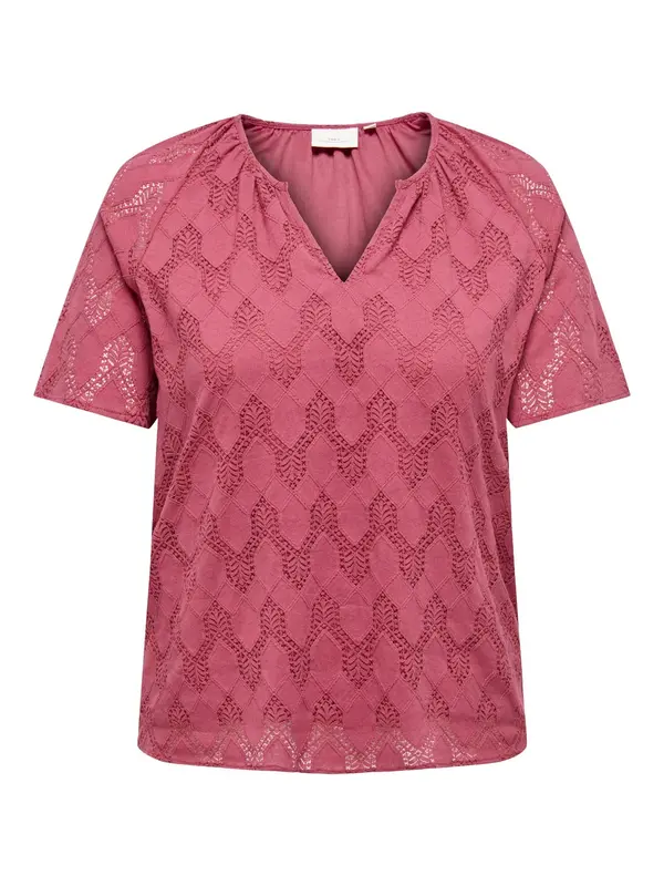 ONLY Carmakoma ONLY Carmakoma Bluza  burgund