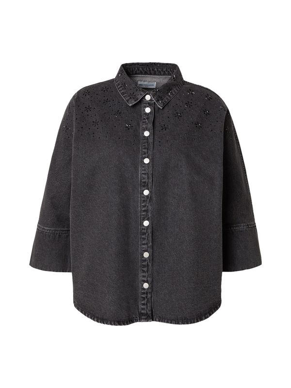 ONLY Carmakoma ONLY Carmakoma Bluza 'CARGrace'  črn denim