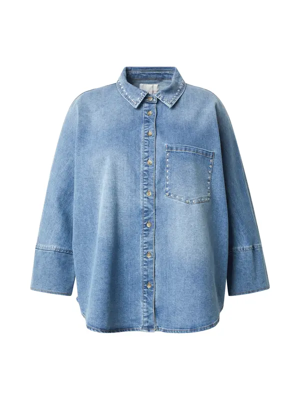 ONLY Carmakoma ONLY Carmakoma Bluza 'CARGrace'  moder denim