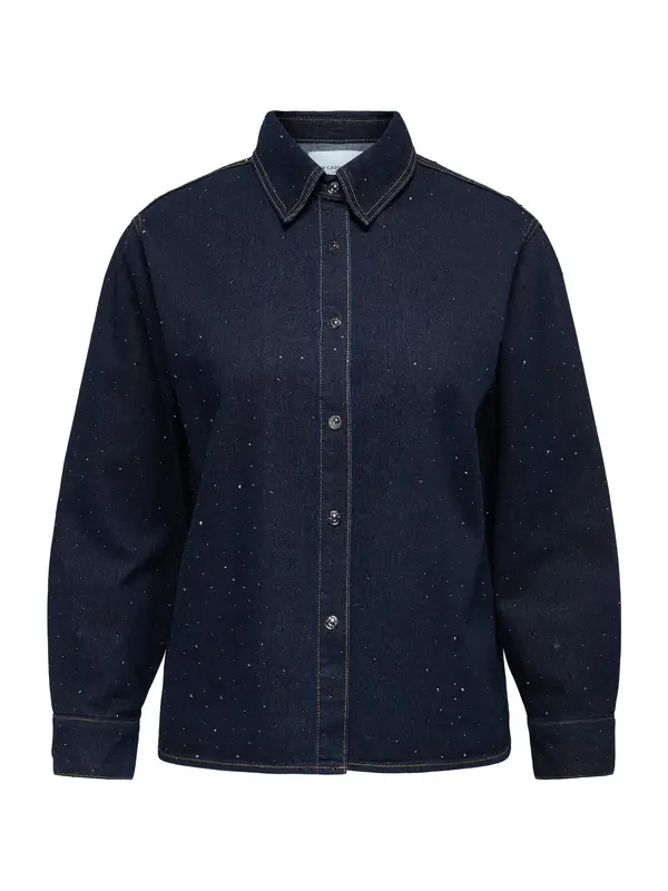 ONLY Carmakoma ONLY Carmakoma Bluza 'CARMaggie'  temno modra