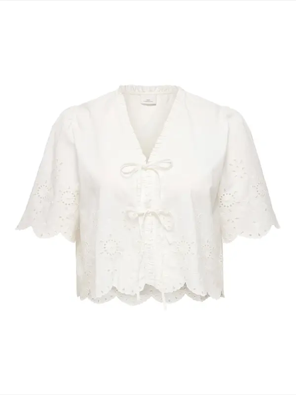 ONLY Carmakoma ONLY Carmakoma Bluza 'CARMiffy'  bela