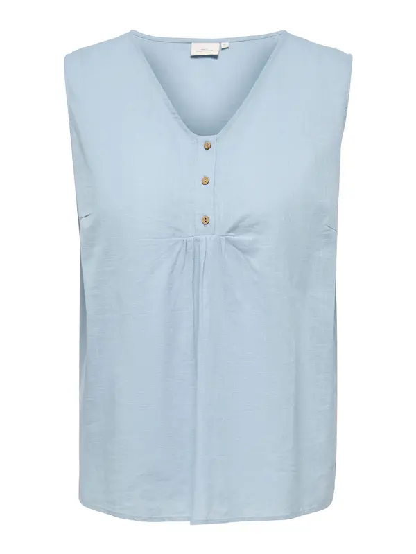ONLY Carmakoma ONLY Carmakoma Bluza  svetlo modra
