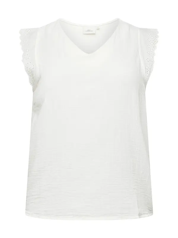 ONLY Carmakoma ONLY Carmakoma Bluza 'THYRA'  bela