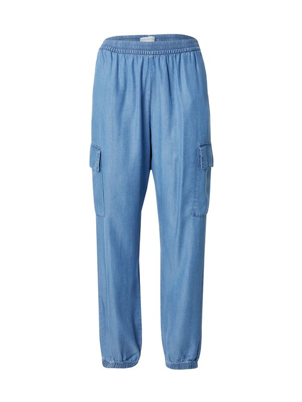 ONLY Carmakoma ONLY Carmakoma Kargo hlače 'CARCHARIS'  moder denim