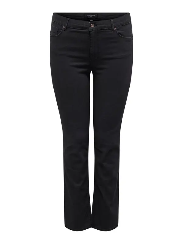ONLY Carmakoma ONLY Carmakoma Kavbojke 'CARHIRIS'  črn denim