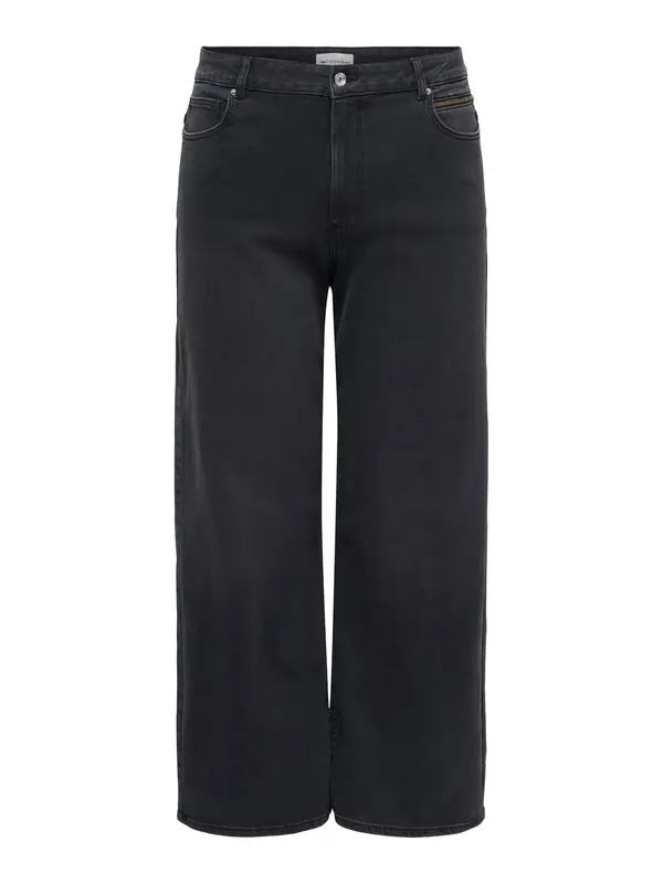 ONLY Carmakoma ONLY Carmakoma Kavbojke 'CARMADISON'  črn denim