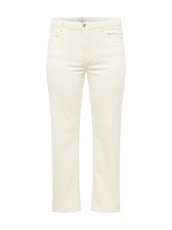 ONLY Carmakoma ONLY Carmakoma Kavbojke 'WILLY'  kremna