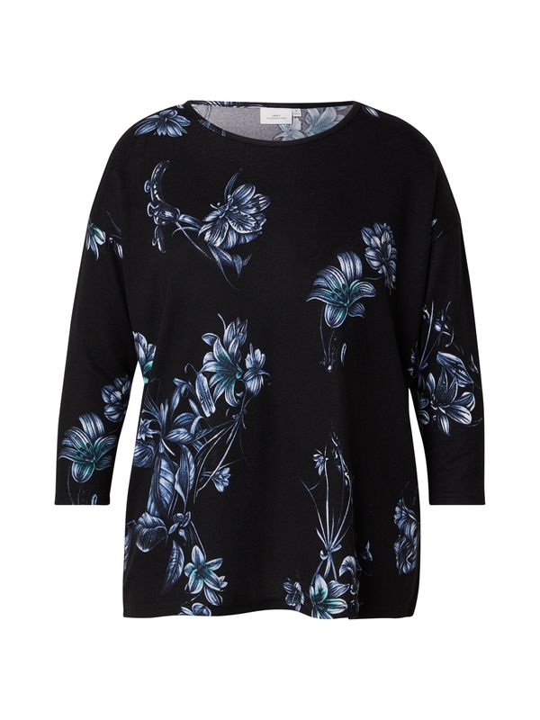 ONLY Carmakoma ONLY Carmakoma Majica 'CARALBA'  modra / turkizna / črna / bela